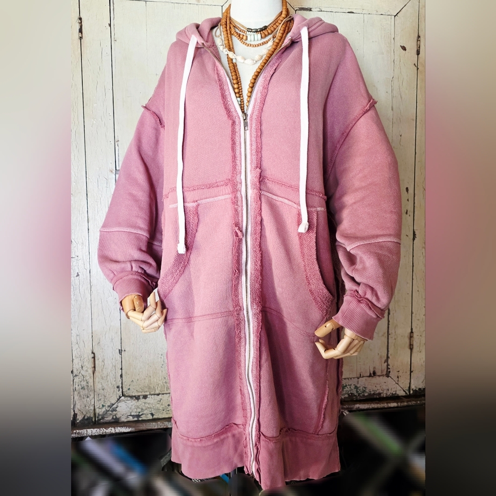 New Free People We The Free Longline Cardi XS - Picture 3 of 14